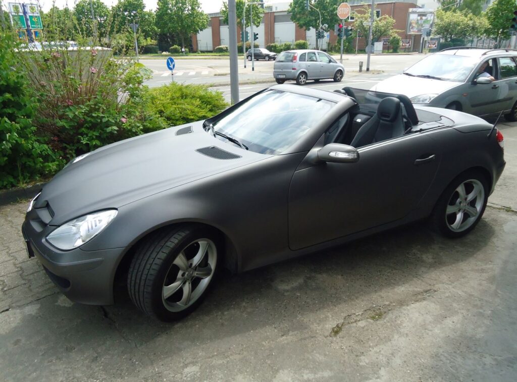 Car Wrapping – Mercedes SLK