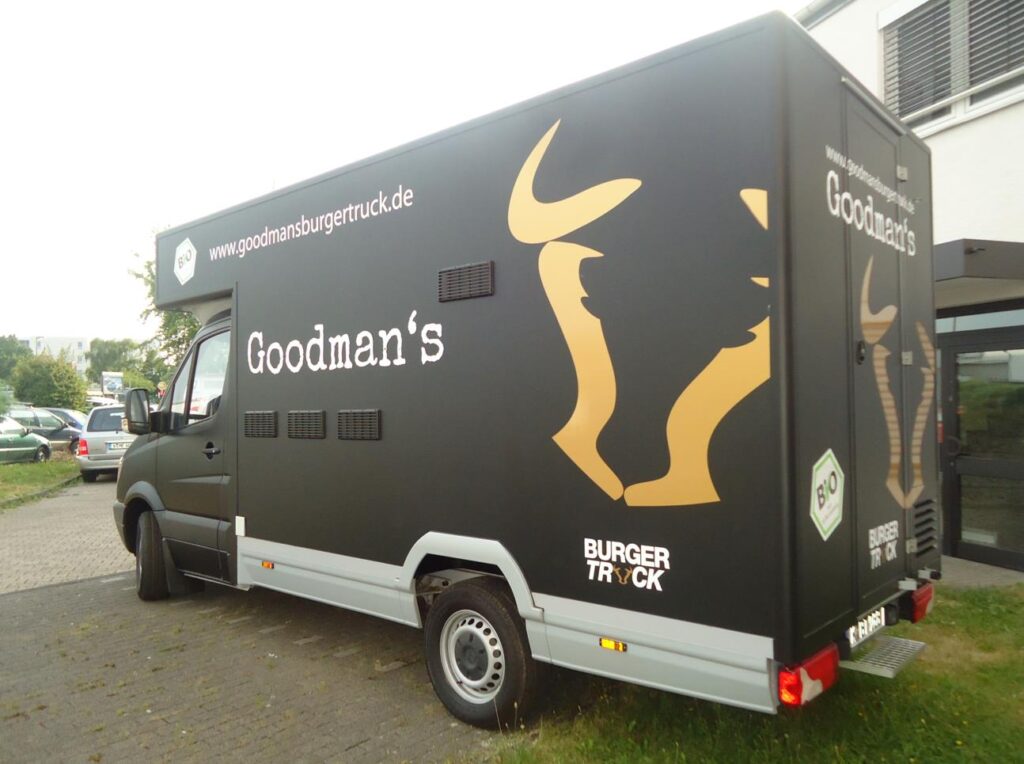 Goodman's – Fahrzeugbeschriftung